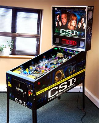 CSI Pinball Machine